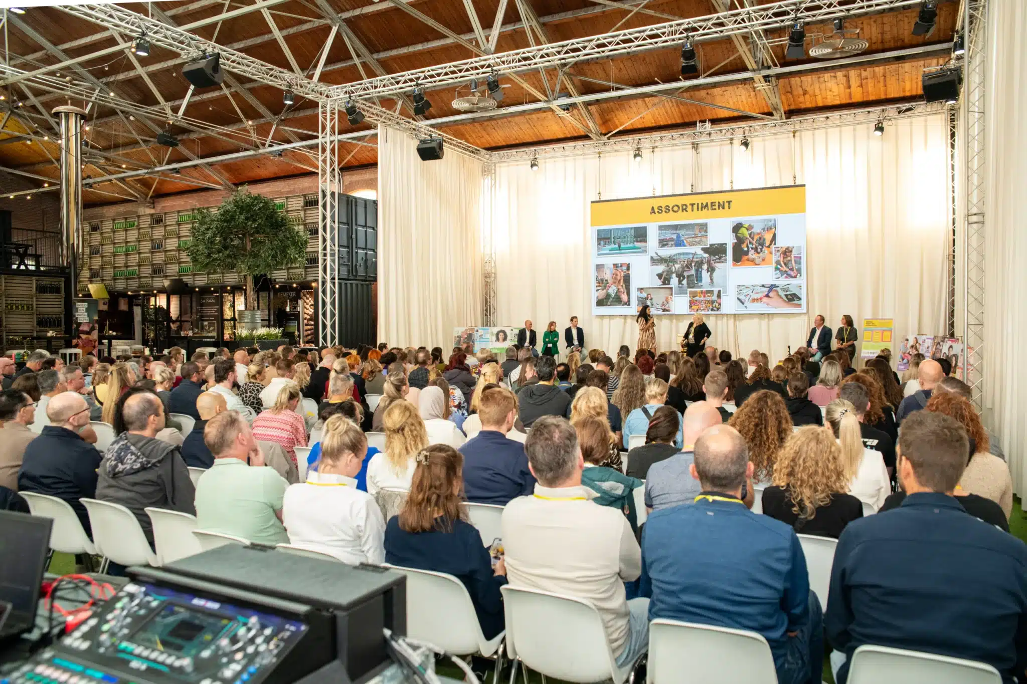Zakelijk evenement bij de Mauritskazerne